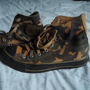 Camo Converse Black Soul